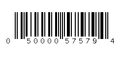 050000575794 Barcode