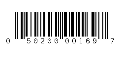 050200001697 Barcode