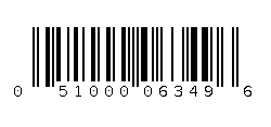 051000063496 Barcode