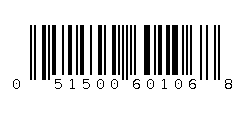 051500601068 Barcode