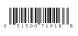 051500710166 Barcode