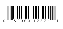 052000123241 Barcode