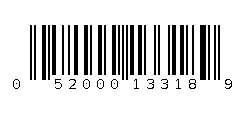052000133189 Barcode