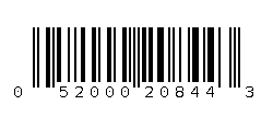 052000208443 Barcode