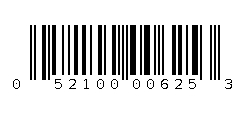 052100006253 Barcode