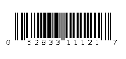 052833111217 Barcode