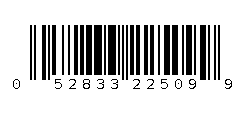 052833225099 Barcode