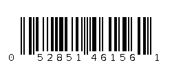 052851461561 Barcode