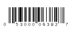 053000063827 Barcode