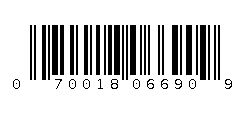 070018066909 Barcode