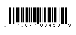 070077004539 Barcode