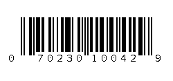 070230100429 Barcode