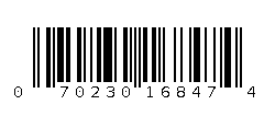 070230168474 Barcode