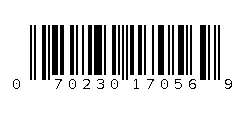 070230170569 Barcode