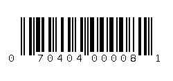 070404000081 Barcode