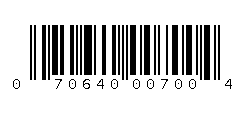 070640007004 Barcode