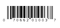 070662010037 Barcode