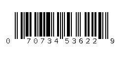 070734536229 Barcode