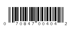 070847004042 Barcode