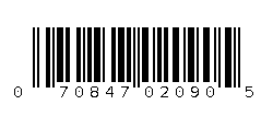 070847020905 Barcode