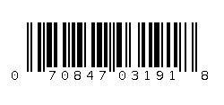 070847031918 Barcode