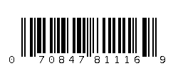 070847811169 Barcode