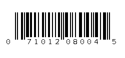 071012080045 Barcode