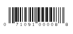071091000088 Barcode
