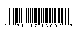 071117190007 Barcode