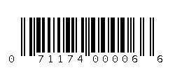 071174000066 Barcode
