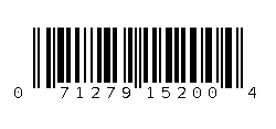 071279152004 Barcode