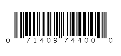 071409744000 Barcode