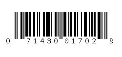 071430017029 Barcode