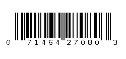 071464270803 Barcode
