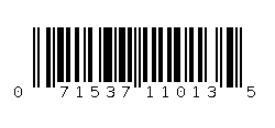 071537110135 Barcode