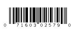071603025790 Barcode