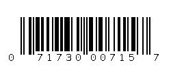 071730007157 Barcode