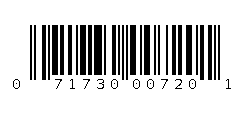 071730007201 Barcode