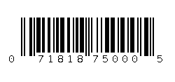 071818750005 Barcode