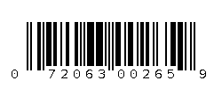 072063002659 Barcode