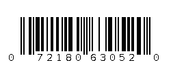 072180630520 Barcode