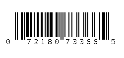 072180733665 Barcode