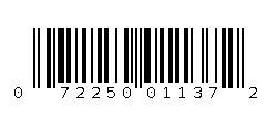 072250011372 Barcode