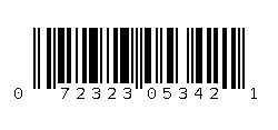 072323053421 Barcode