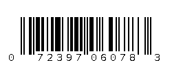 072397060783 Barcode