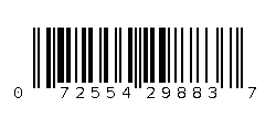 072554298837 Barcode