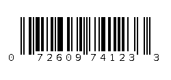 072609741233 Barcode