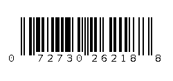 072730262188 Barcode