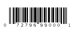 072796990001 Barcode