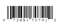 072891707412 Barcode